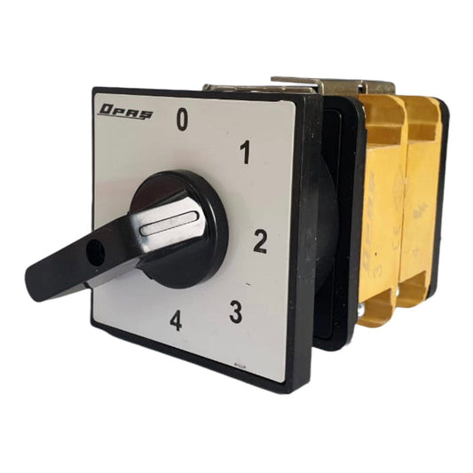 5 Position Multi Step Rotary Cam Switch 0-1-2-3-4 Changeover Selector Multi Step Cam Switch, 16A 25A 32A 40A 50A 63A 80A 100A 115A 125A, YPT114