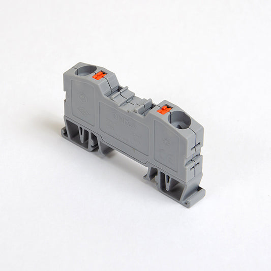 ONKA 10mm2 Spring Clamp / push-in type DIN rail terminal, grey, 1020044