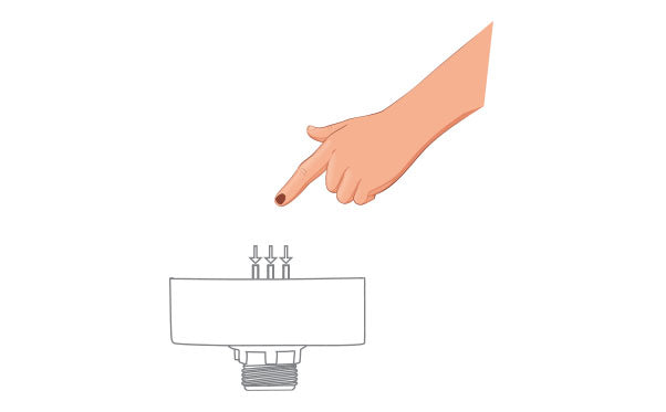 Mucco RGB Signal beacon LED Steady, Flashing, Strobe light, buzzer with 16 melodies, nut connected, IP65, 12-24 V DC, ø70mm , SNT-S74