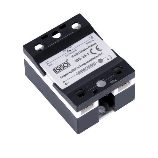 Single phase Solid State Relays SSR 25A 40A 50A 75A 120A, input 3-32V DC / output 24-380VAC one / 1 phase
