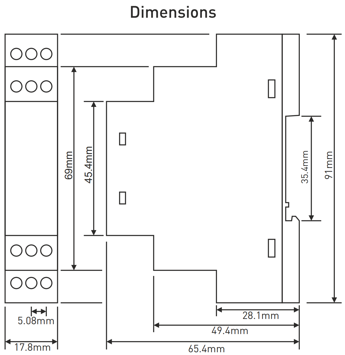 Star Delta Timer Relay, 150→260VAC and 24V AC/DC, with LED Indicators, Motor Soft Start Relay, ERV-YU, TENSE