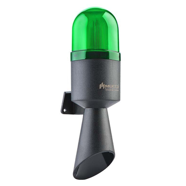 LED flashing warning light with horn sounder / siren, IP65 , AC/DC, 130dB , SNT-B710, SNT-B720
