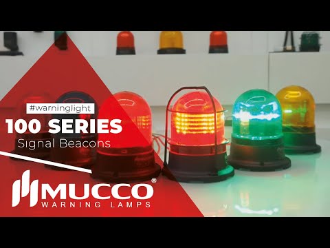 Flashing / Steady / Rotary / Strobe LED beacon warning light with buzzer / sounder, ø100mm, IP65, 12-24V 85-250V AC/DC, SNT-110 SNT-120