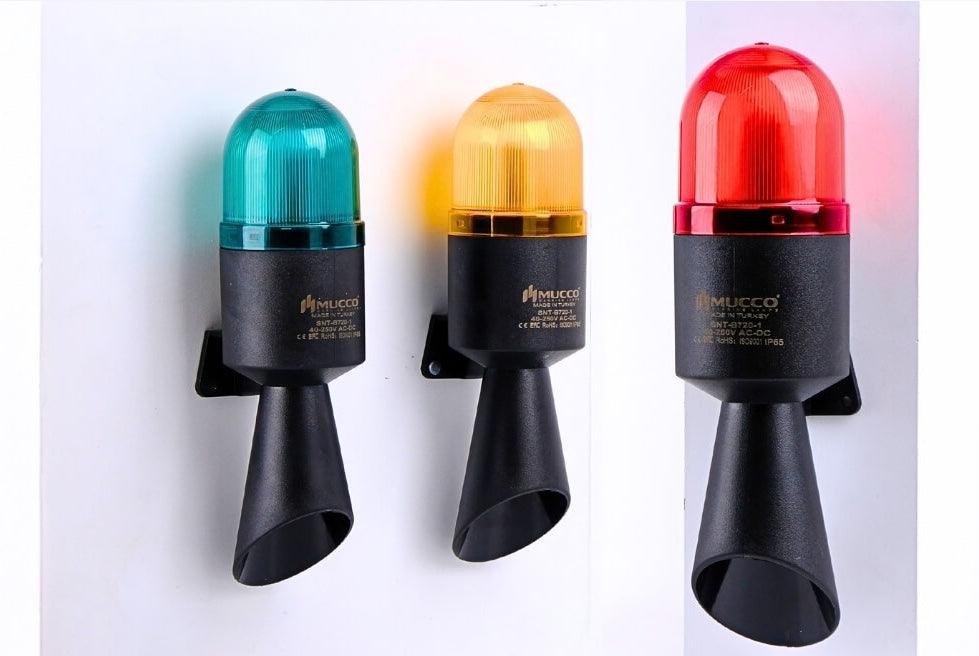 Complete Guide to Industrial Warning Horns and LED Audio-Visual Alarms ...