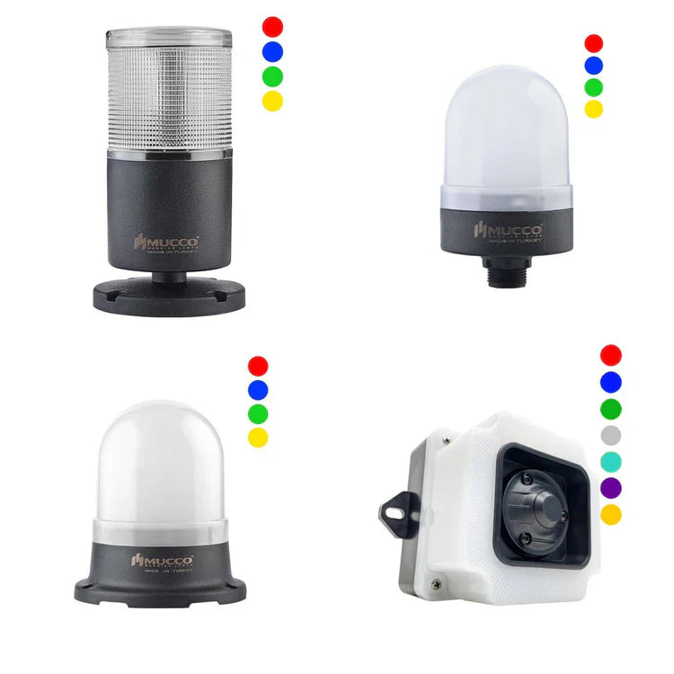 RGB Signaling Devices - horns sounders beacon stack light UK stock VAT ...