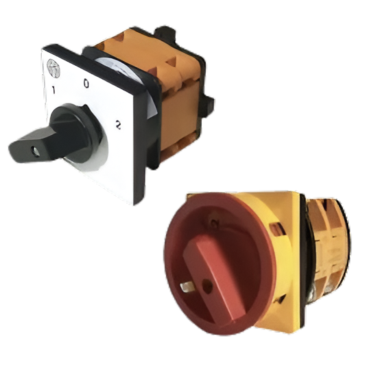 Two-pole group switches I-O-II