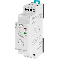 Compact And Simple Phase Failure, Asymmetry Monitoring Relay, 3 Phase, DIN rail mount, SPDT, FKV-11, TENSE