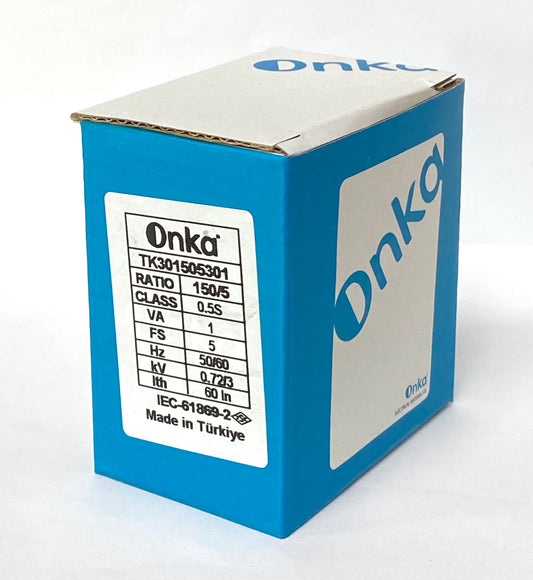 150/5A CT Current transformer - ONKA, Cl 0.5s, 1VA, 30 mm bore TK301505301 / BR-80010867