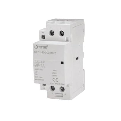 20A and 40A, 2-pole, 2NO, DIN rail modular installation contactor / silent contactor, coil 220/230VAC