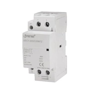 20A and 40A, 2-pole, 2NO, DIN rail modular installation contactor / silent contactor, coil 220/230VAC