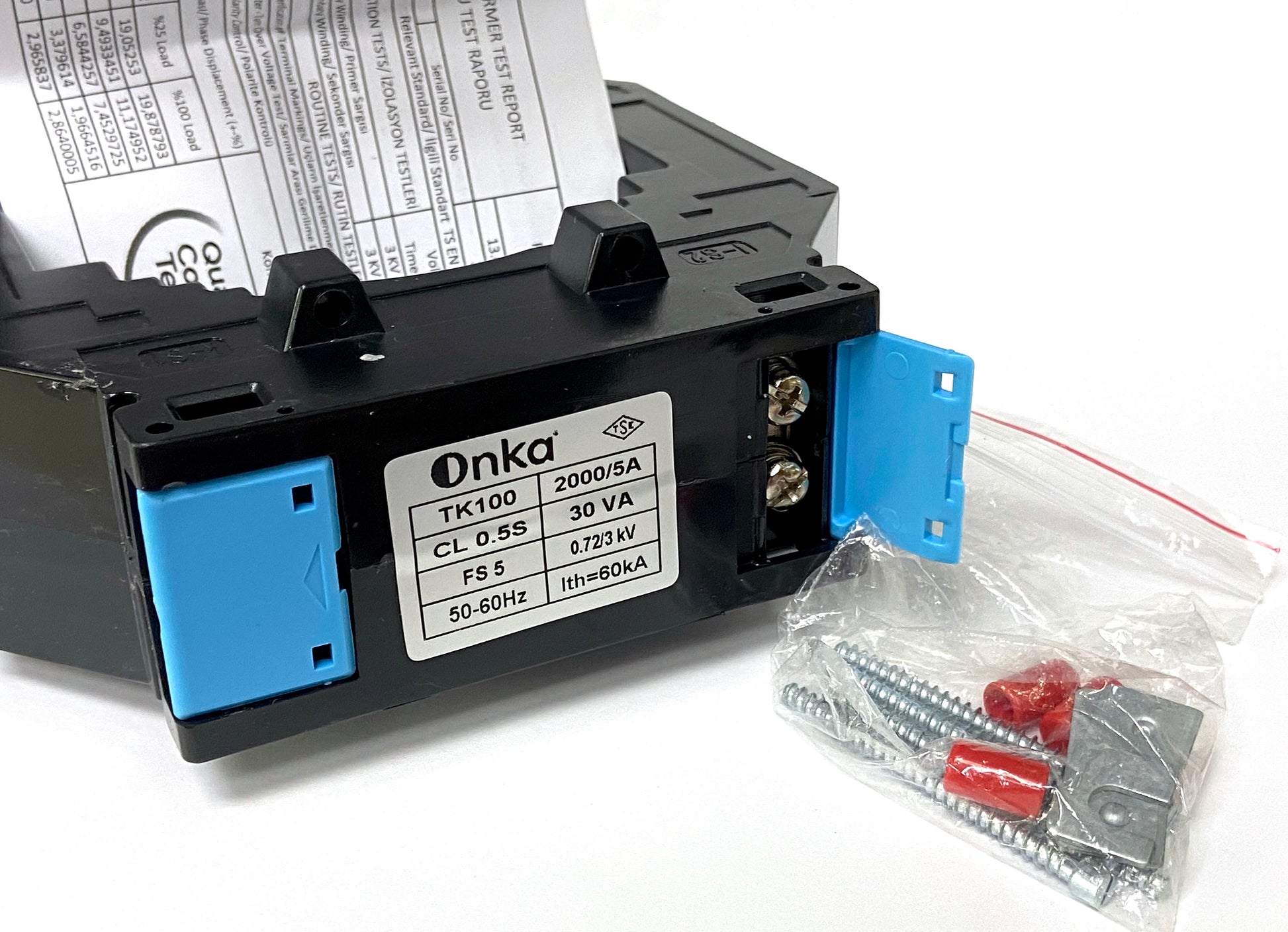 2000/5A CT Current transformer ONKA, Cl 0.5s, 20VA TK8020005310 / BR-80011772