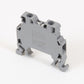 ONKA 2,5mm2 Screw Clamp type DIN rail terminal block, grey, 1010012