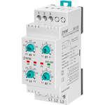 3 Phase Under / Over Voltage Monitoring Relay With Phase Fail / Sequence Control, Without Neutral Connection,DIN Rail Mount, 380V AC, SPDT, GKT-03F, TENSE