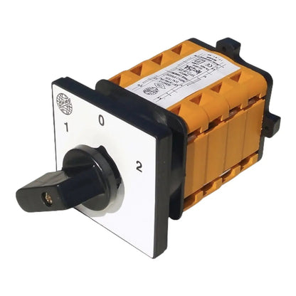 3 Position Changeover Rotary Cam Selector Control Switch 1-0-2, 1-2-3-4 poles, 16A 25A 32A 40A 50A 63A 80A 100A 115A 125A 160A 200A