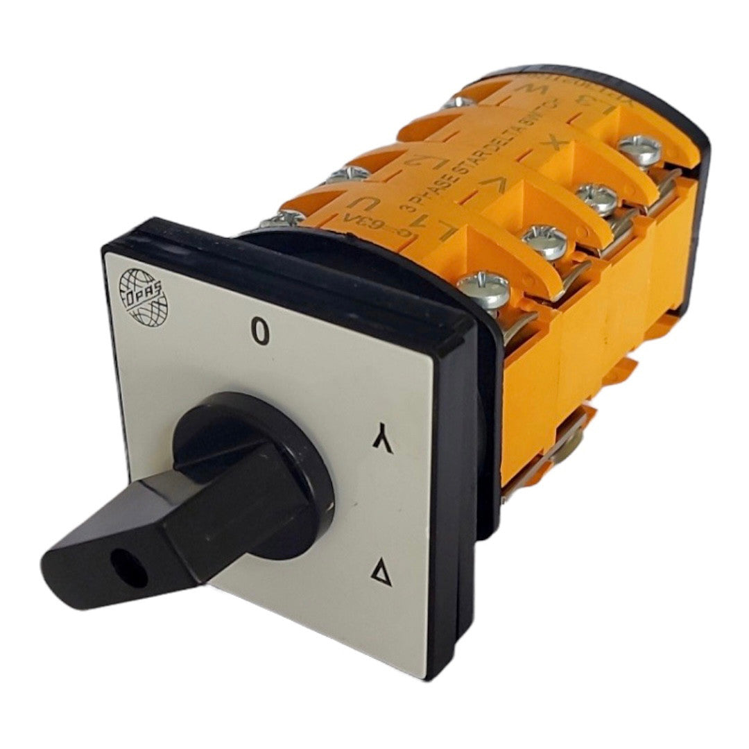 4 poles / 3 phase, Star Delta / 0-Y-D Rotary Cam Motor Starter Switch, 16A 25A 32A 40A 50A 63A 80A 100A, YPT302