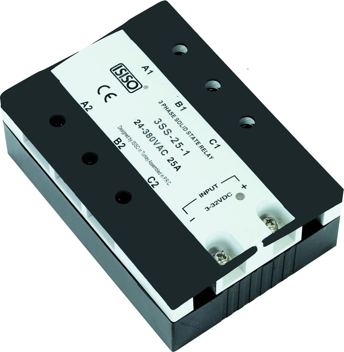 Three phase Solid State Relays SSR 25A 40A, input 3-32V DC / output 24-380VAC, 3 phase