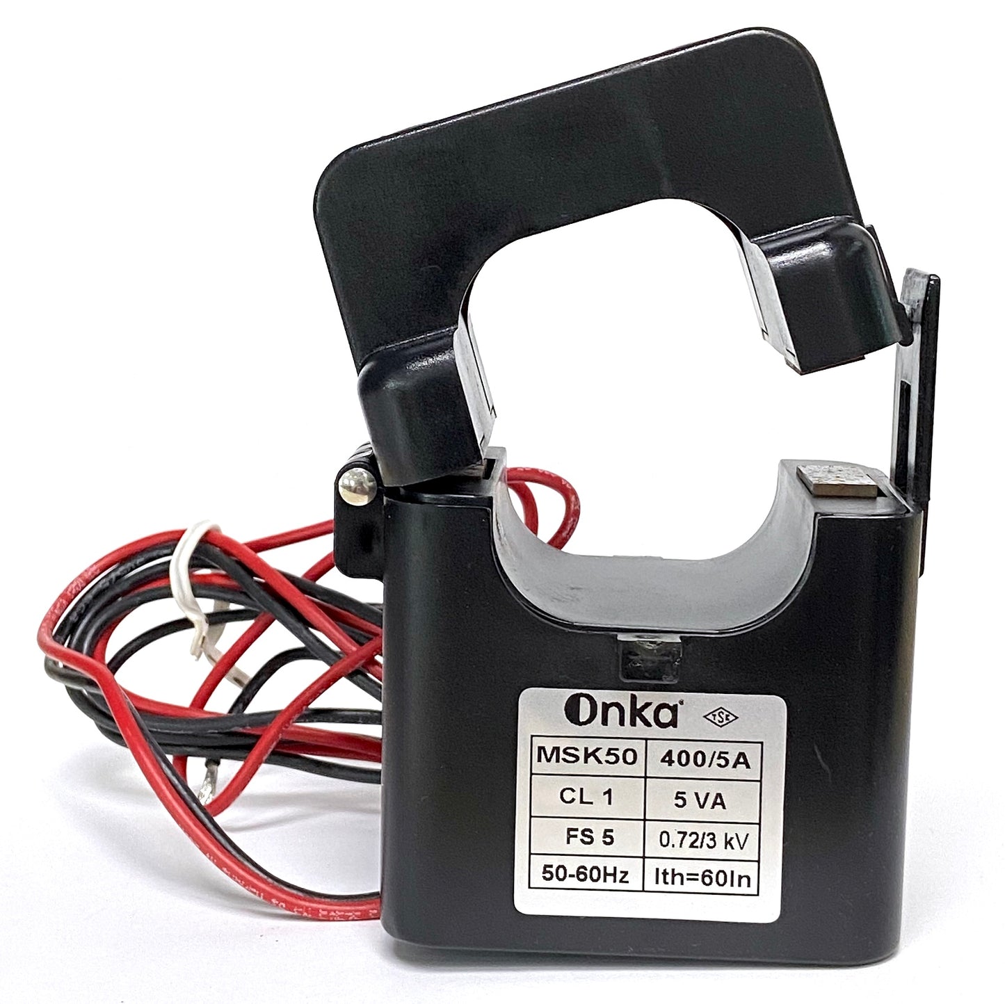 400/5A CT Split-Core Current transformer - ONKA, Cl 1, 5VA, 50 mm bore, MSK504005 / BR-80011955