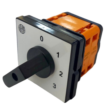 4 Position Combination Rotary Cam Switch 0-1-2-3 Integrator Multi Step Cam Switch, 16A 25A 32A 40A 50A 63A 80A 100A 115A 125A,  YPT113