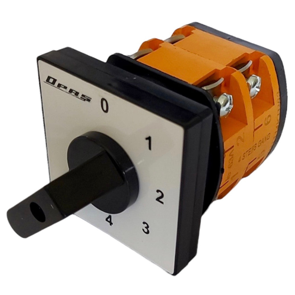 5 Position Combination Rotary Cam Switch 0-1-2-3-4 Integrator Multi Step Cam Switch, 16A 25A 32A 40A 50A 63A 80A 100A 115A 125A,  YPT113