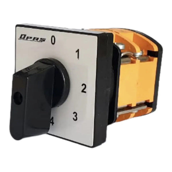 5 Position Multi Step Rotary Cam Switch 0-1-2-3-4 Changeover Selector Multi Step Cam Switch, 16A 25A 32A 40A 50A 63A 80A 100A 115A 125A, YPT114