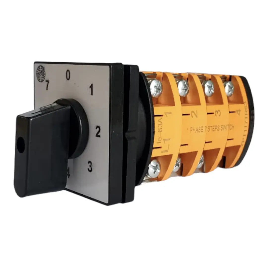 Cam Path Click Switch 8 Position Multi Step Rotary Cam Switch 0-1-2-3-4-5-6-7 Changeover Sel ...