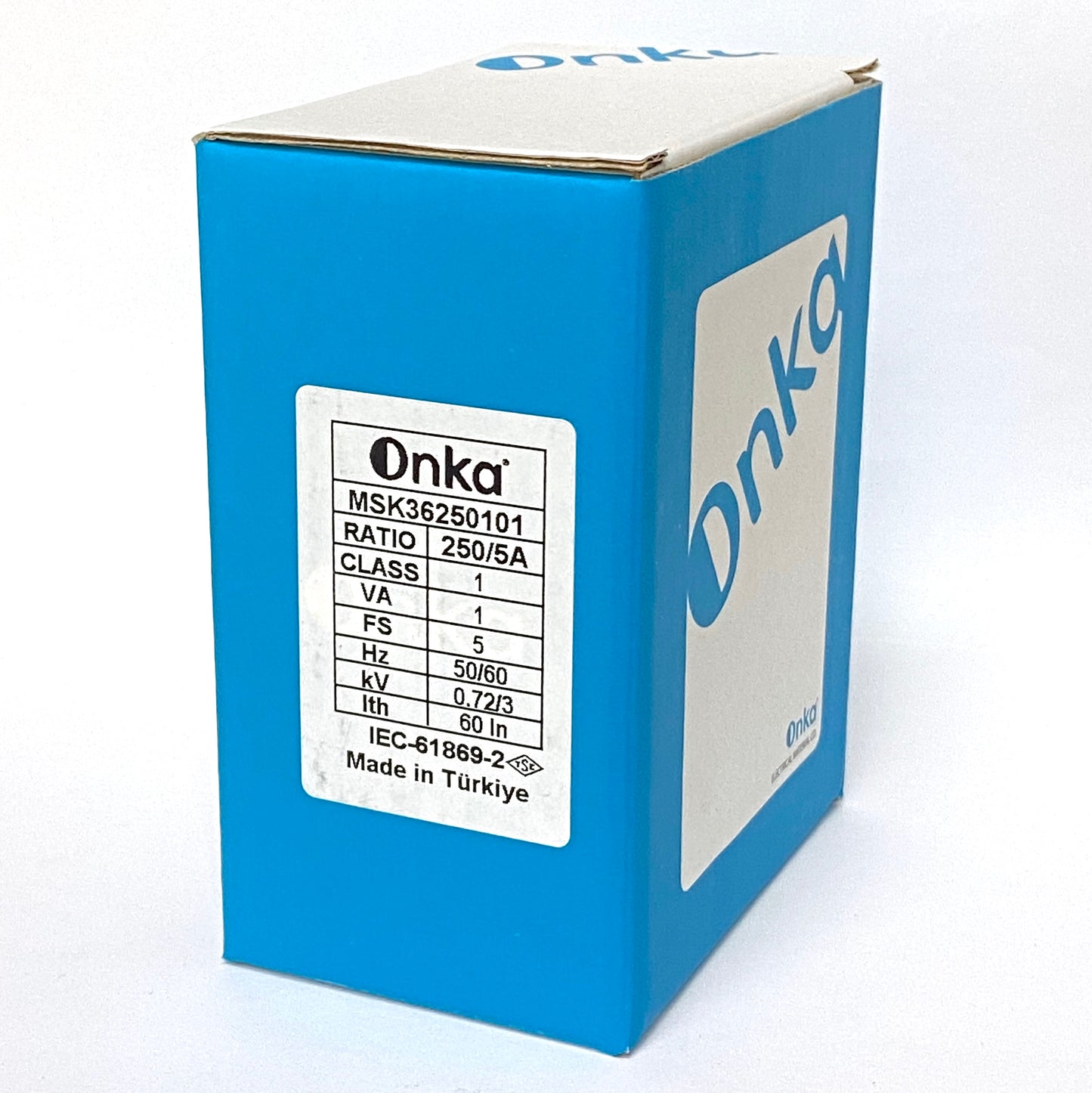 250/5A CT Split-Core Current transformer - ONKA, Cl 1, 1VA, 36 mm bore MSK362505 / BR-80011953