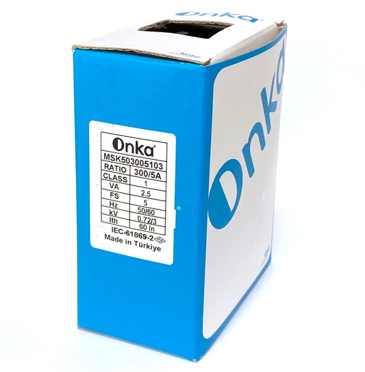 300/5A CT Split-Core Current transformer - ONKA, Cl 1, 2.5VA, 50 mm bore, MSK503005 / BR-80011954