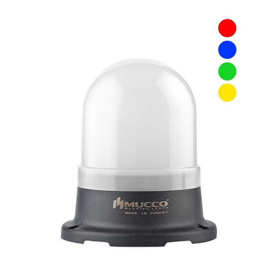 LED RGB Signal beacon Steady, Flashing, Strobe light, buzzer with 16 melodies, IP65, 12-24 V DC, ø70mm , SNT-74