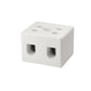 ONKA 0.75-1.5mm2 / 2-Way Steatite / Ceramic / Porcelain Connector - PORCELAIN TERMINAL BLOCK, 1070001