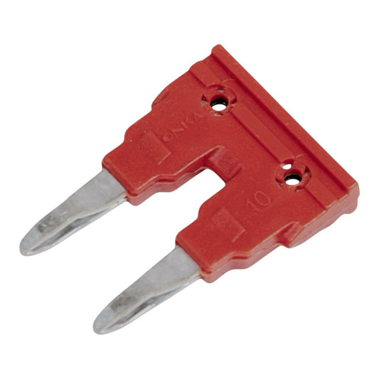 ONKA 10/2 Insulated Jumper / Bar Plug-in Bridge / Shorting Link, for Spring Clamp terminal block 10mm2, 2 Way, 1060131