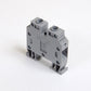 ONKA 16mm2 Screw Clamp type DIN rail terminal block 2-wires grey, 1010052