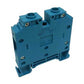 ONKA 25mm2 Screw Clamp type DIN rail terminal block, blue, 1010065
