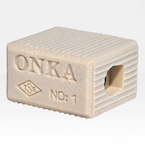 ONKA 4-6mm2 1POLE Steatite / Ceramic / Porcelain Connector - PORCELAIN TERMINAL, 1070010