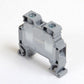 ONKA 6mm2 Screw Clamp type DIN rail terminal block, grey, 1010032