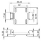ONKA din rail adapter for CL range CT