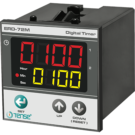 Machine Control Relay Timer Attachment Panel Mount Multifunction Timer Relay, 100V-240V AC, DPDT, START / RES ...