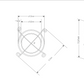 Protective metal cage for Series 90 beacons, ø90 mm