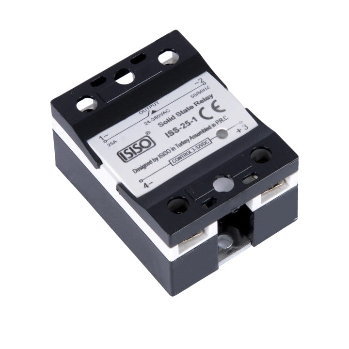 Single phase Solid State Relays SSR 25A 40A 50A 75A 120A, input 3-32V DC / output 24-380VAC one / 1 phase