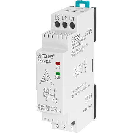 Simple And Compact Phase Failure Monitoring Relay, 3 Phase Sequence Re ...