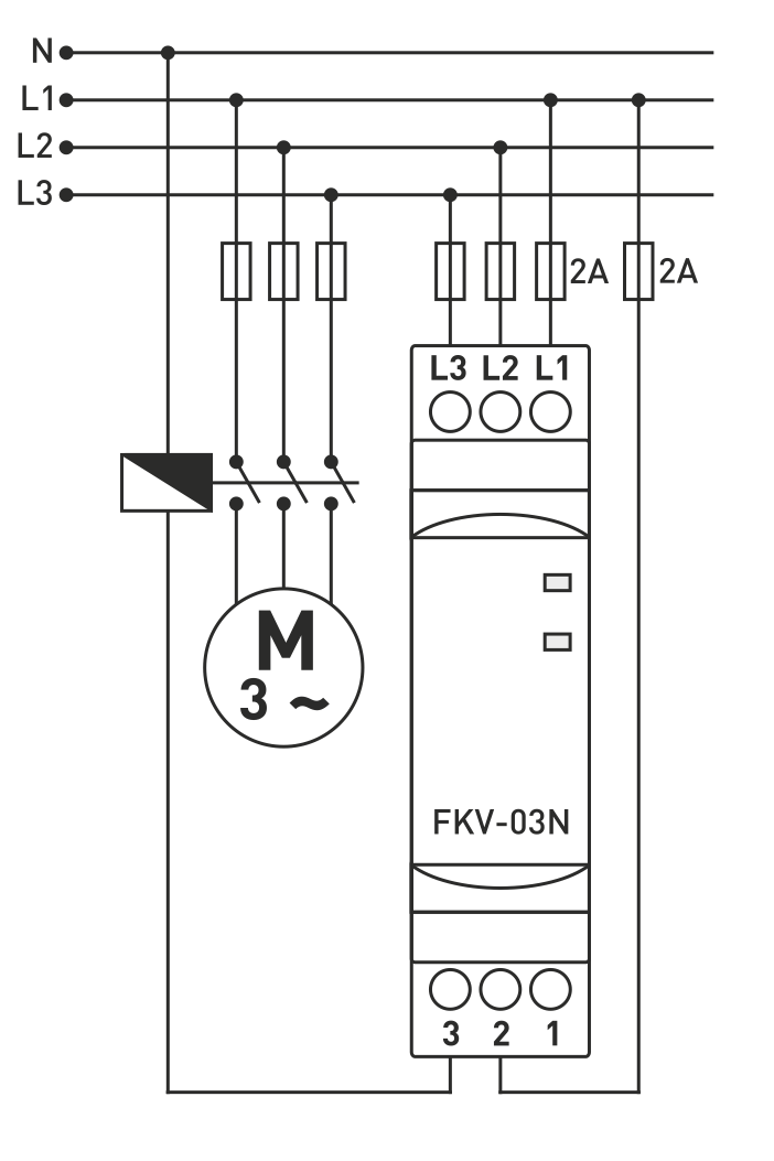 3 Step Sequence Rotation Relay Simple And Compact Phase Failure Monitoring Relay, 3 Phase Sequence Re ...