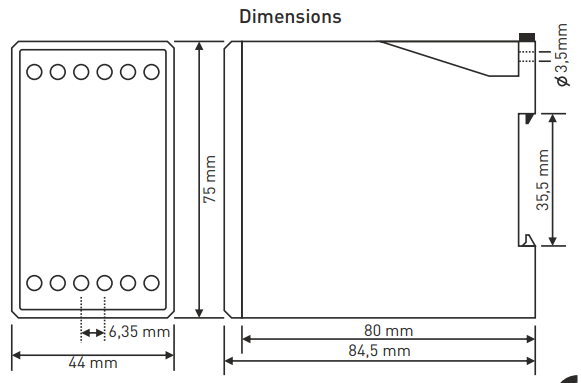 3 phase digital overload overcurrent relay  / current monitoring relay / priority relay 40A – 100A