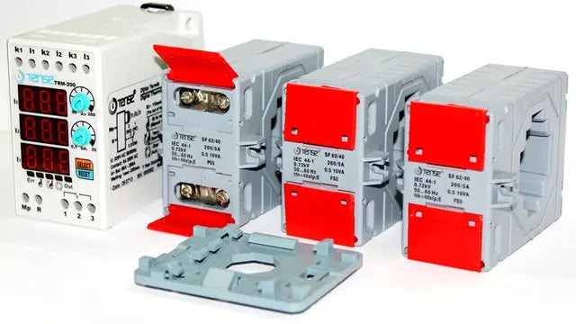 3 phase digital overload overcurrent relay  / current monitoring relay / priority relay 90A – 200A