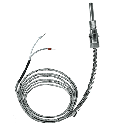 Temperature sensor thermocouple  type J, Fe-const, -100 °C ...+600 °C, TENSE