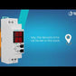 24h Digital timer switch DIN rail with Battery Backup 100V...240V AC, 16A, TTR-10