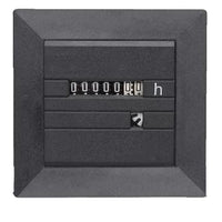 Panel Mount Analogue Hour Meter, 7 Digit, up to 999999 h, 220VAC, SF-48, TENSE