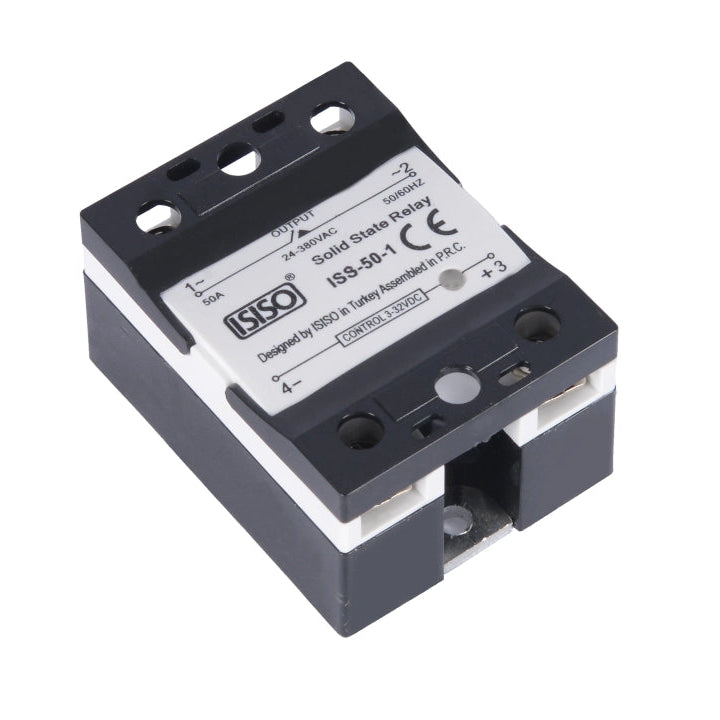 Single phase Solid State Relays SSR 25A 40A 50A 75A 120A, input 3-32V DC / output 24-380VAC one / 1 phase